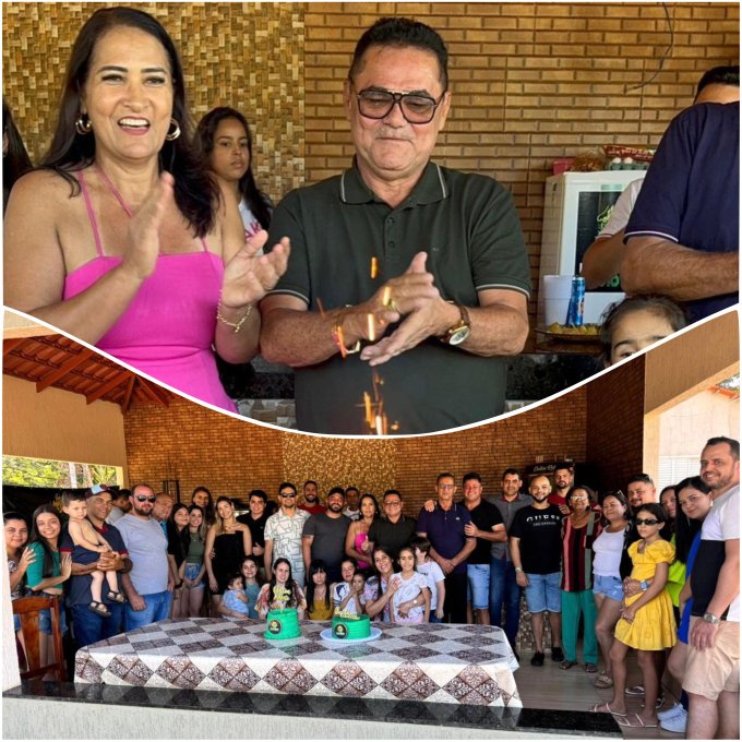 Minerador Cleiton Roberto Celebra aniversário entre Familiares e Amigos