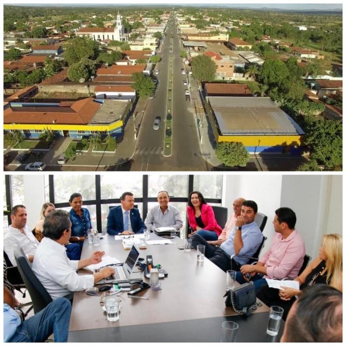 Caiado vai fazer polo industrial em Santa Terezinha