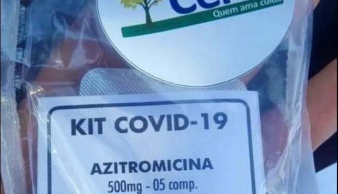 Em Ceres, prefeitura distribui kit com medicamentos sem eficÃ¡cia comprovada contra Covid-19