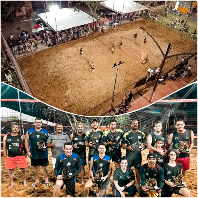 Equipe de Minaçu conquista o título do Circuito Vale do Araguaia de Vôlei de Praia, em Santa Terezinha