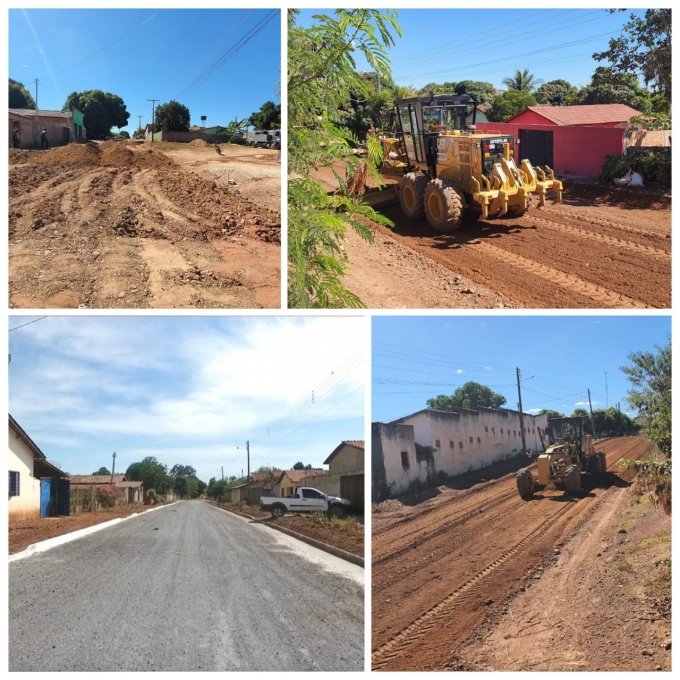 Campos Verdes recebe o maior programa de pavimentaÃ§Ã£o da histÃ³ria do municÃ­pio