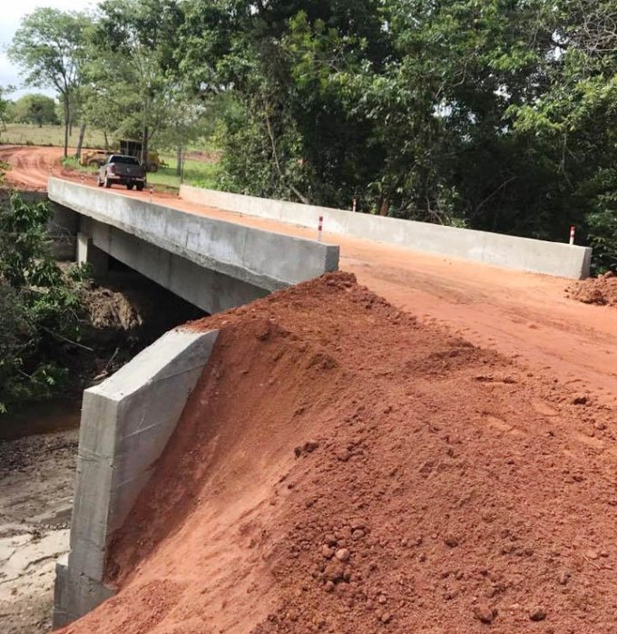 Prefeitura de Pilar de GoiÃ¡s entregarÃ¡ duas pontes de concreto atÃ© dezembro