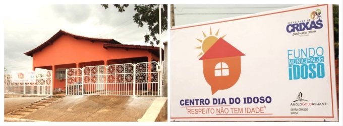 CrixÃ¡s irÃ¡ ganhar Centro Dia do Idoso