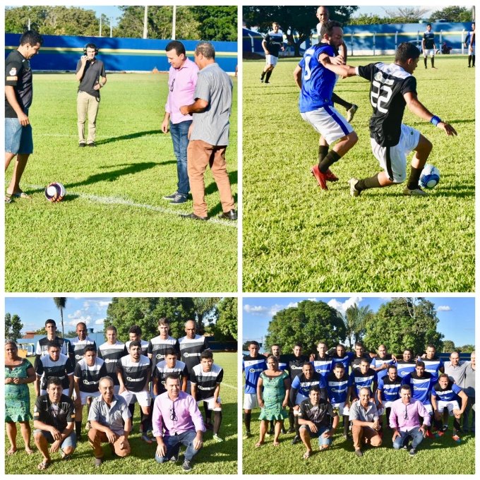 Com homenagem pÃ³stuma, tem inÃ­cio Campeonato Municipal de Futebol 2018 de Santa Terezinha