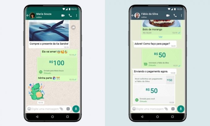WhatsApp vai permitir enviar e receber dinheiro pelo aplicativo; Brasil serÃ¡ primeiro paÃ­s com a novidade