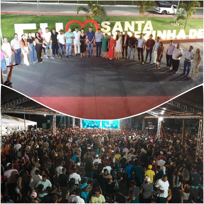 Santa Terezinha ganha a mais moderna praça do Norte Goiano