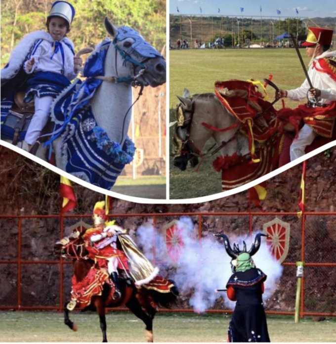 Cavaleiros Mirins são destaques na Celebração nos 128 Anos de História das Cavalhadas de Pilar