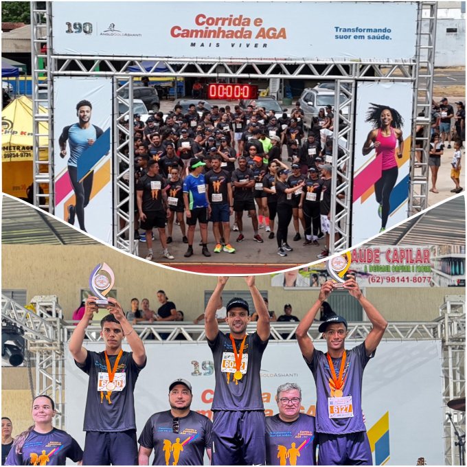 Sucesso total na 1ª Corrida e Caminhada AGA Mais Viver