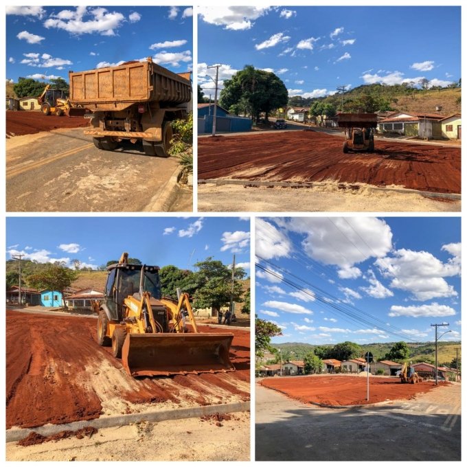 Iniciada as obras de uma nova praÃ§a no Setor PapuÃ£ em Pilar de GoiÃ¡s