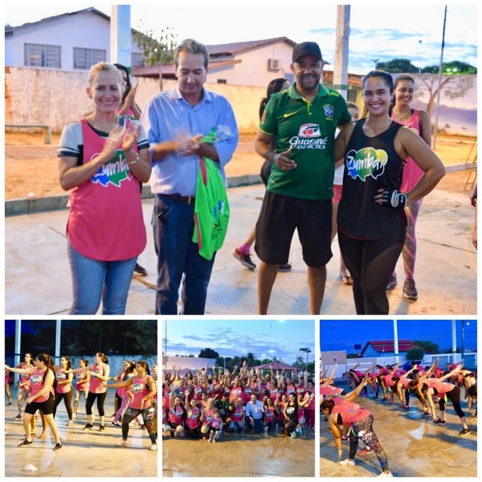 Projeto Zumba garante bem estar de mulheres em Campos Verdes